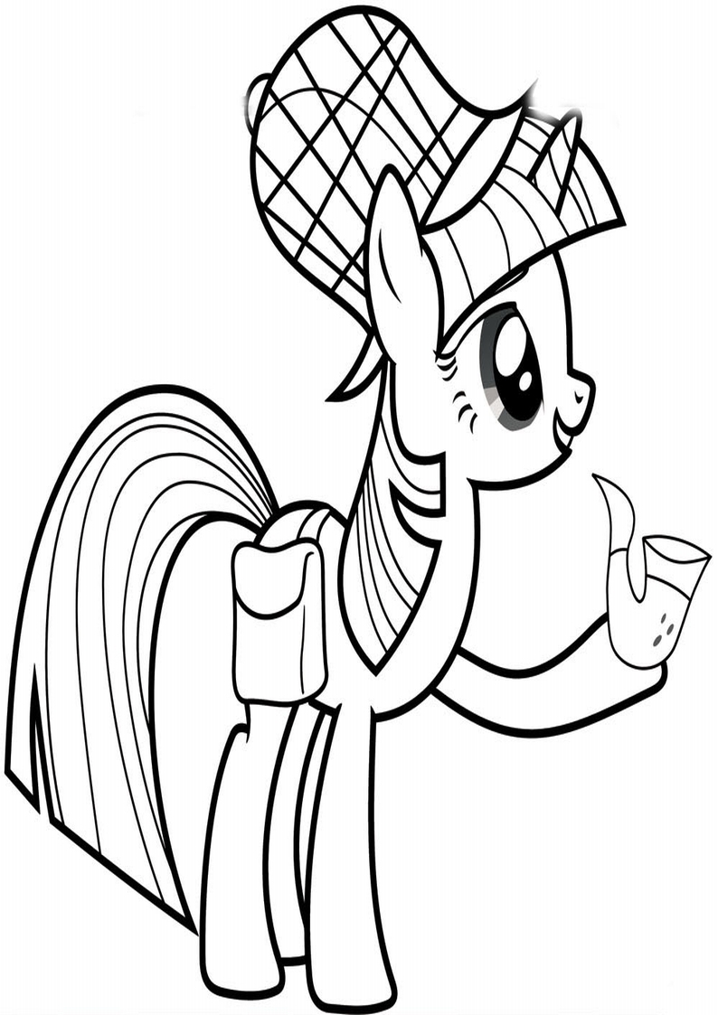My Little Movie Pony Coloring Pages My Little Movie Pony Coloring Pages