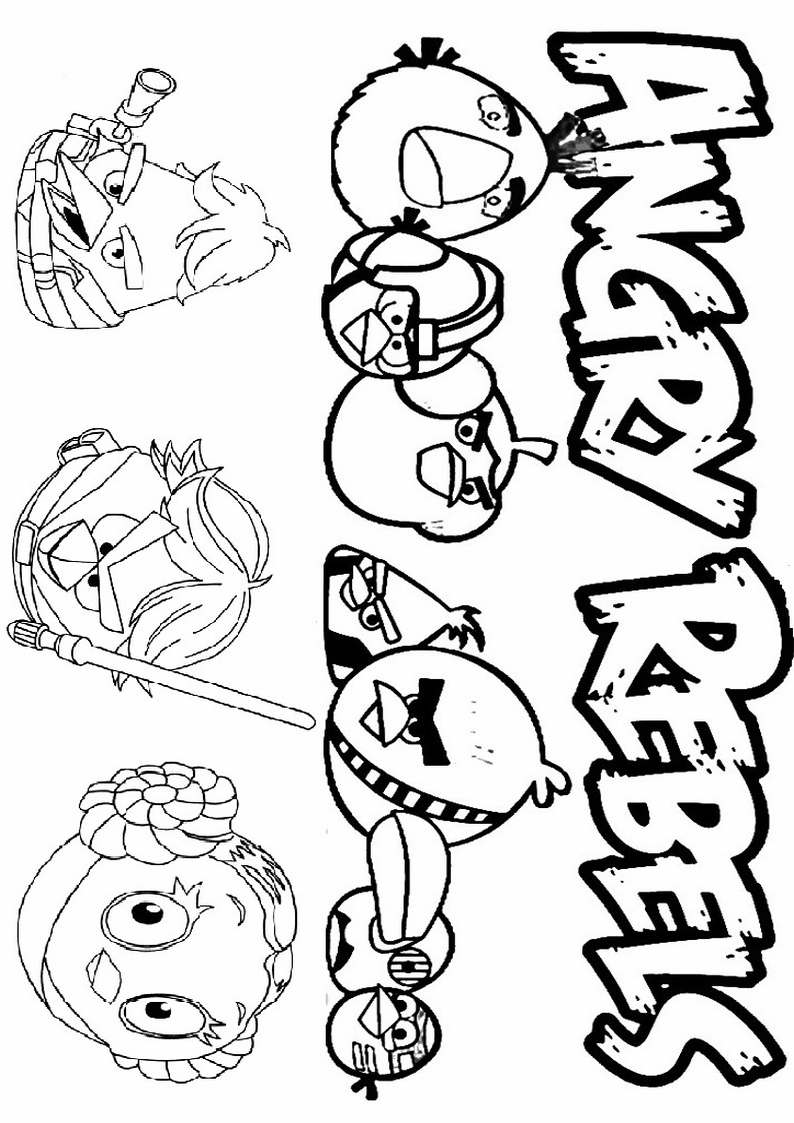 Angry Birds Seasons Coloring Pagesangry Birds Seasons Coloring