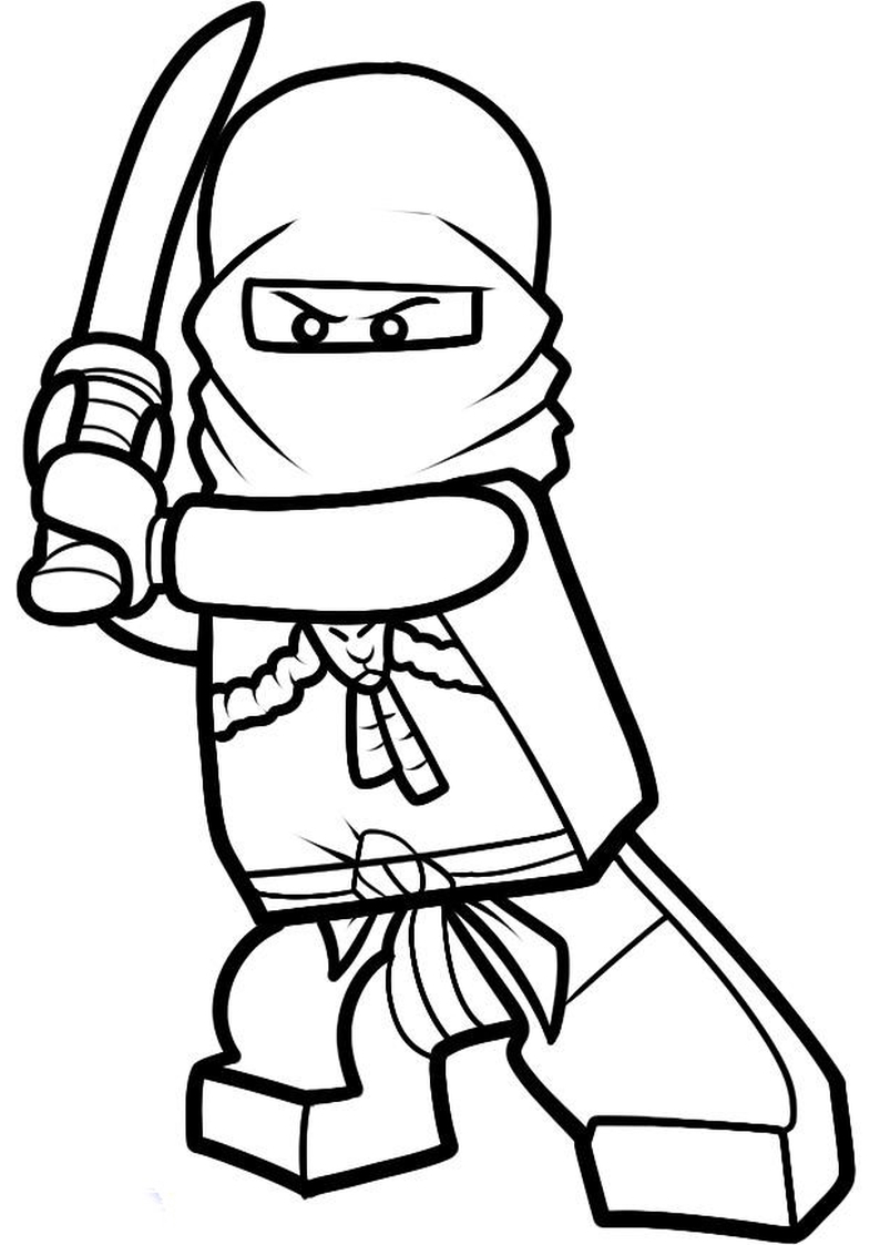 kai ninjago coloring pages - photo #34