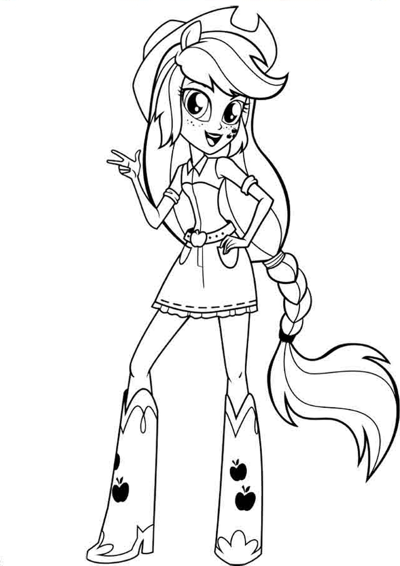 rarity coloring pages equestria girls - photo #12