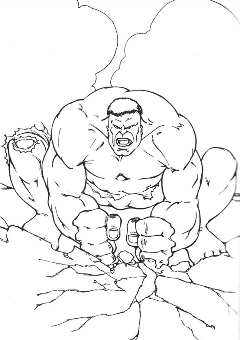 Kolorowanka Hulk Avengers Malowanka Kolorowanka Hulk Avengers Malowanka