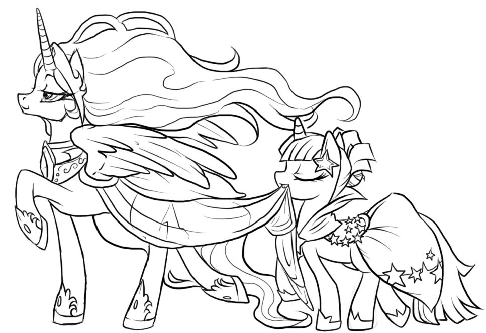 human luna coloring pages - photo #12