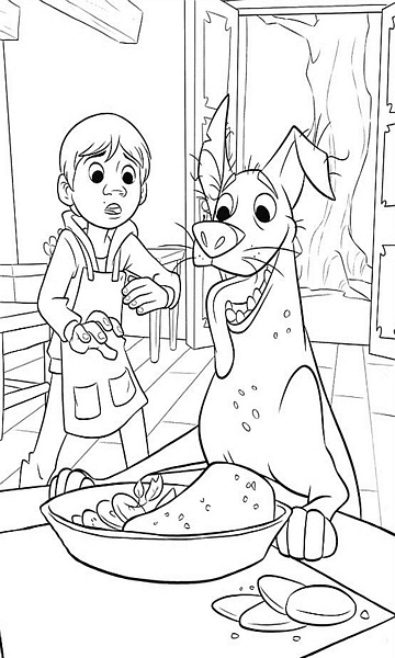 kolorowanka Coco malowanka do wydruku Disney nr 3