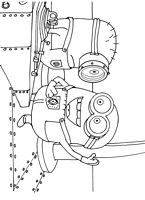kolorowanki Minionki malowanki do wydruku dla dzieci bajka nr  41