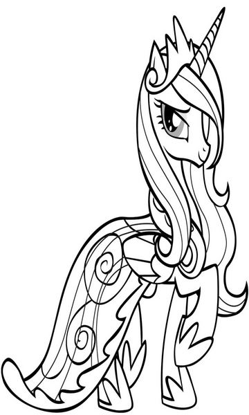 kolorowanka My Little Pony malowanka do wydruku z bajki dla dzieci, obrazek nr 71