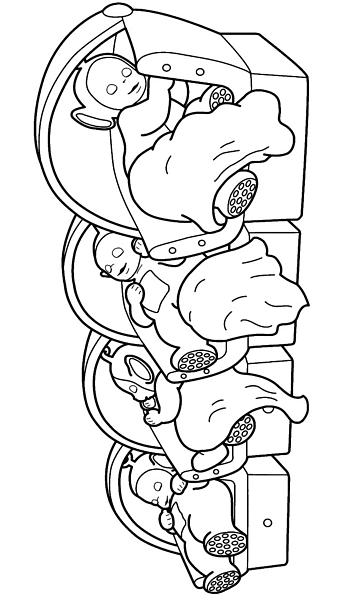 kolorowanka Teletubisie malowanka do wydruku nr 18