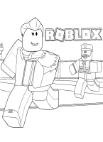 kolorowanki Roblox malowanki do wydruku nr 17